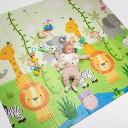 Lionelo - Alfombra de juegos para niños ROBBY