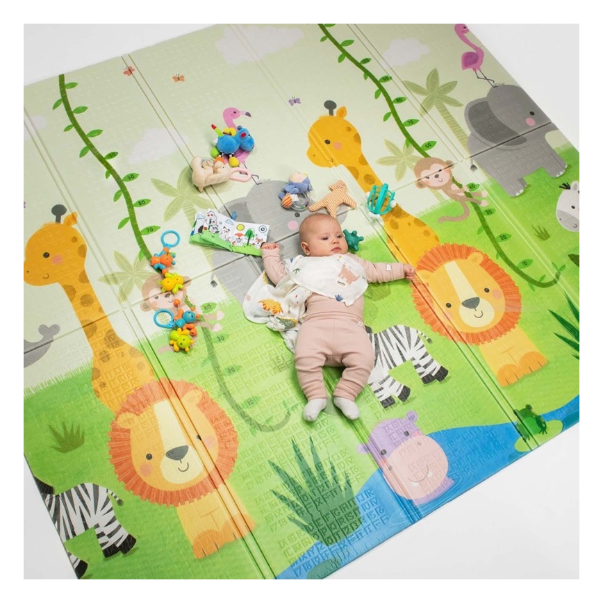 Lionelo - Alfombra de juegos para niños ROBBY