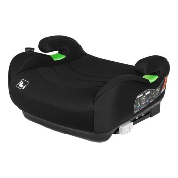 Lionelo - Asiento elevador para coche LUUK FIX i-Tamaño 125-150 cm negro