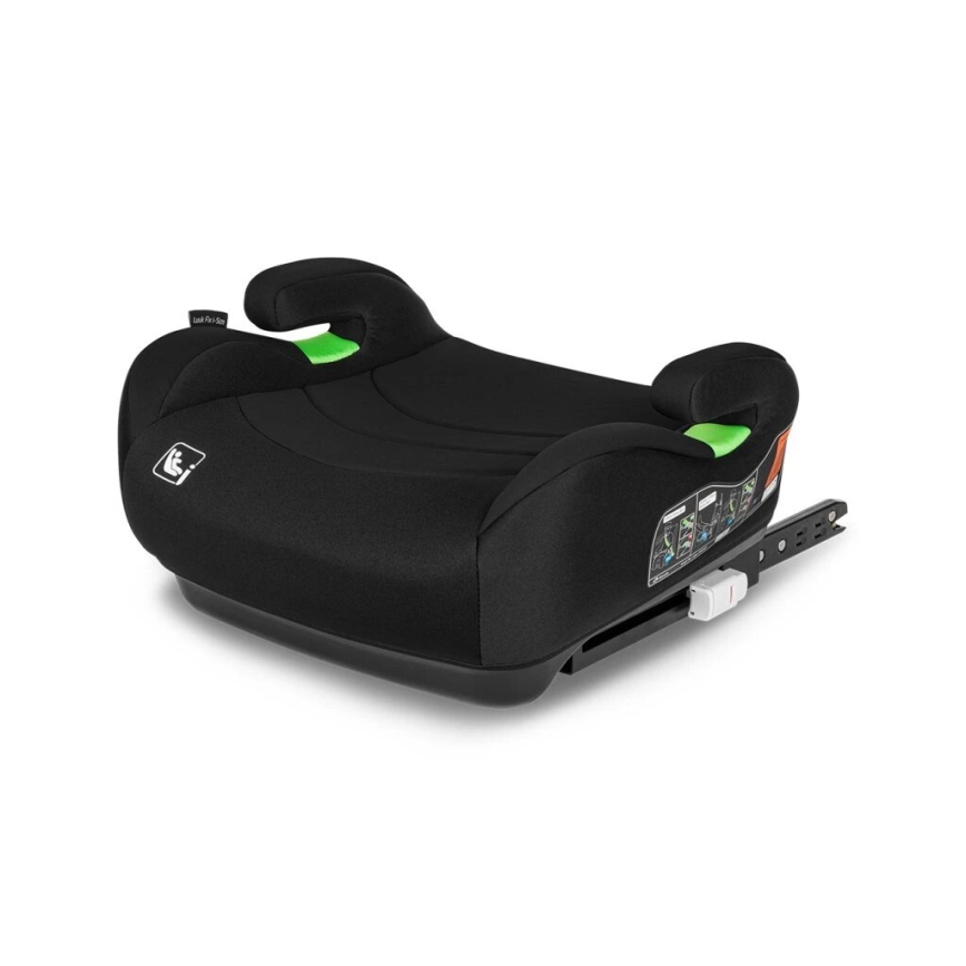 Lionelo - Asiento elevador para coche LUUK FIX i-Tamaño 125-150 cm negro