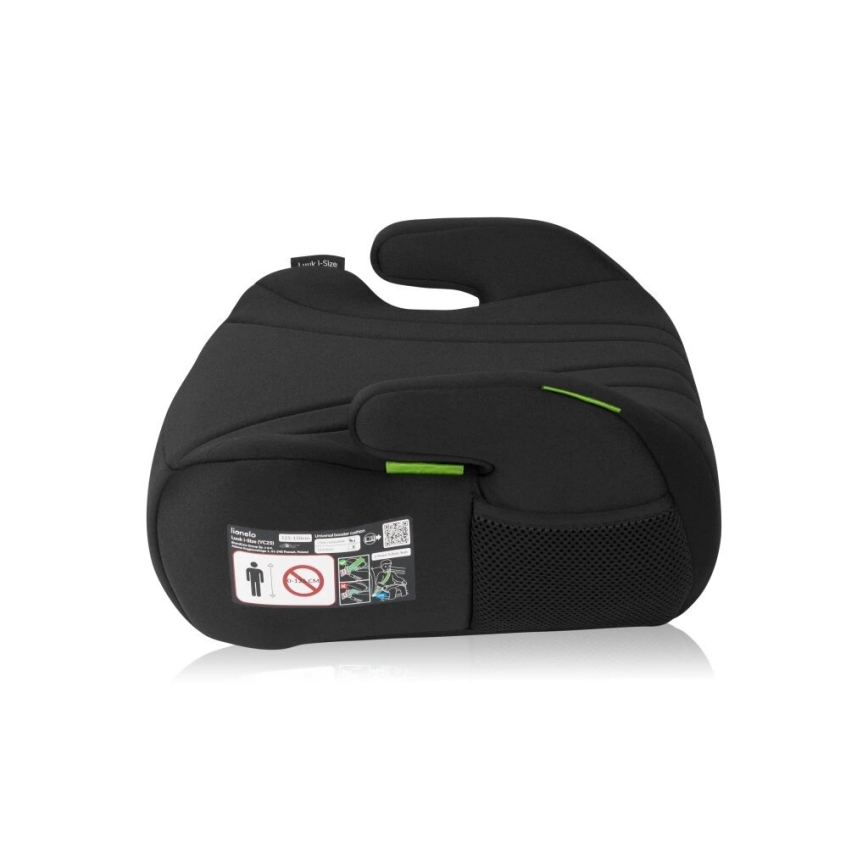 Lionelo - Asiento elevador para coche LUUK i-Tamaño 125-150 cm negro