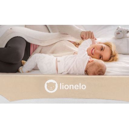 Lionelo - Barrera de seguridad para camas EVA beige