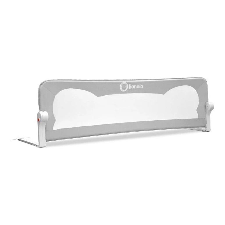 Lionelo - Barrera de seguridad para camas EVA gris
