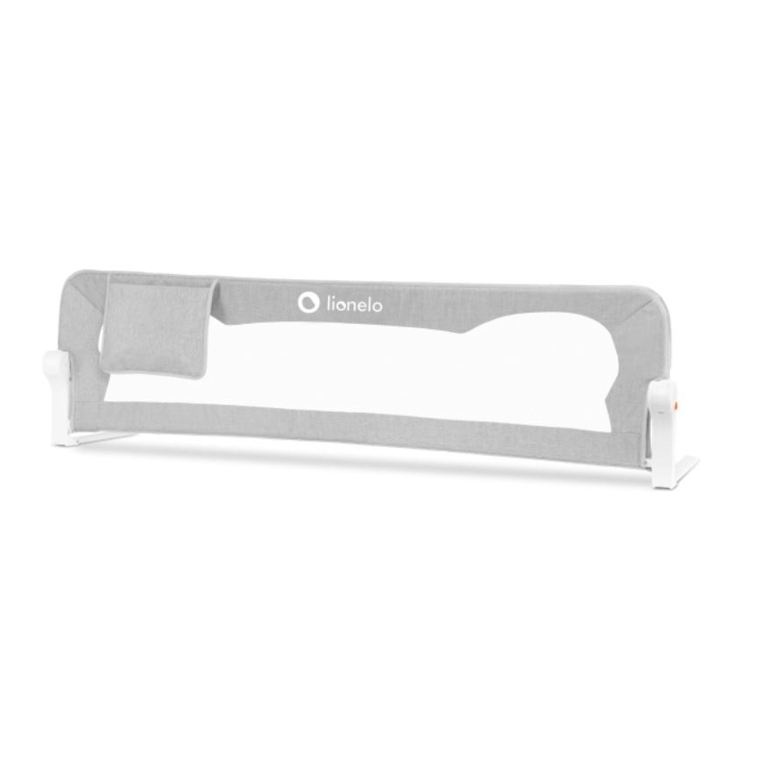 Lionelo - Barrera de seguridad para camas EVA gris