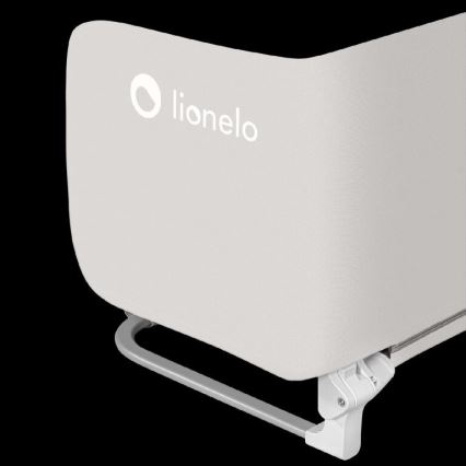 Lionelo - Barrera de seguridad para camas LORA gris