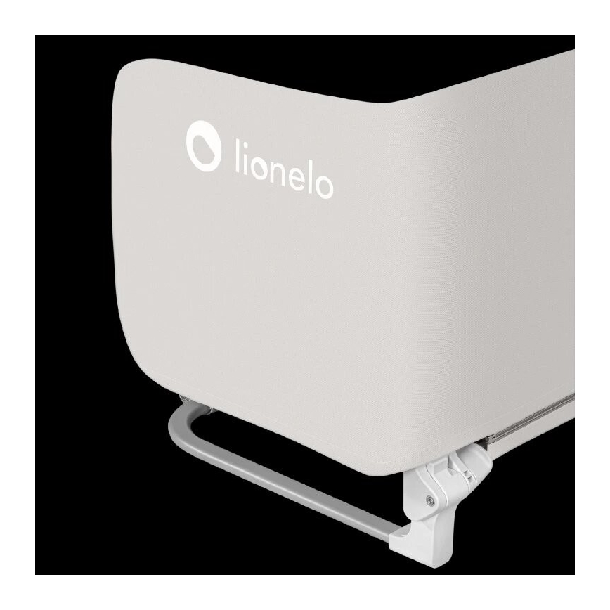 Lionelo - Barrera de seguridad para camas LORA gris
