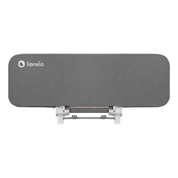 Lionelo - Barrera de seguridad para camas LORA gris oscuro