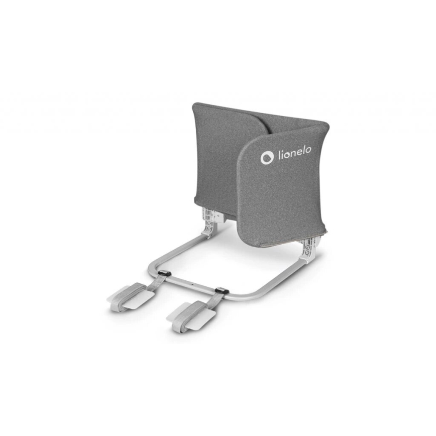 Lionelo - Barrera de seguridad para camas LORA gris oscuro