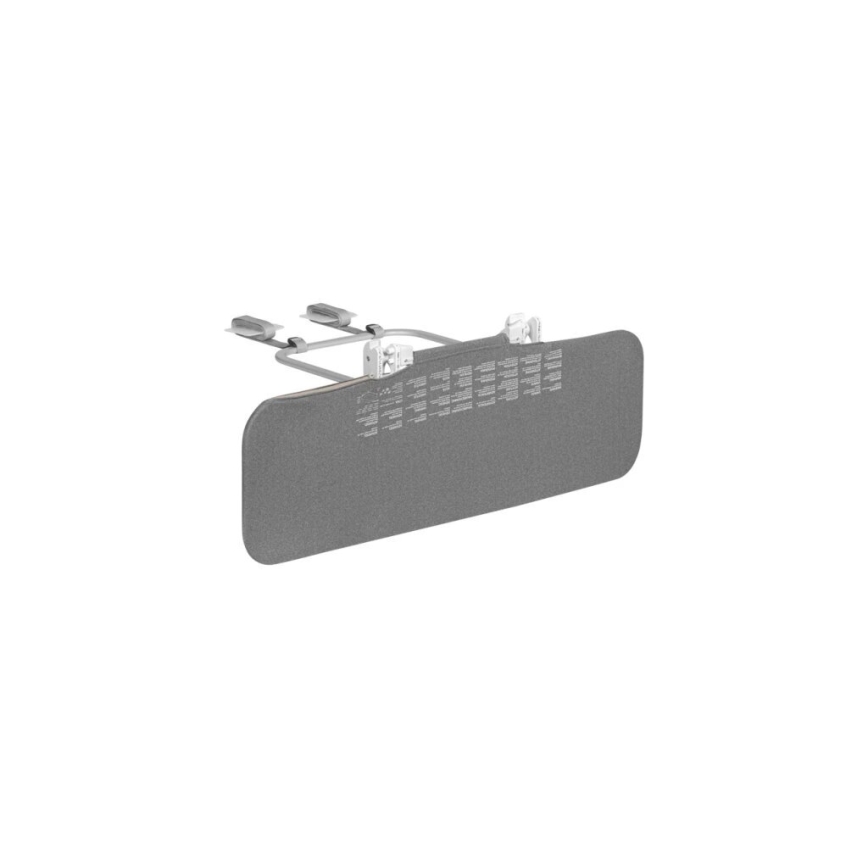 Lionelo - Barrera de seguridad para camas LORA gris oscuro