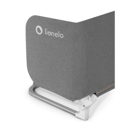 Lionelo - Barrera de seguridad para camas LORA gris oscuro