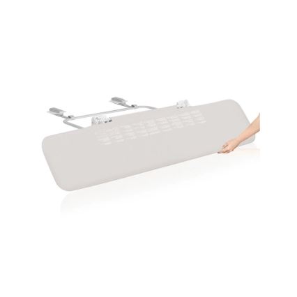 Lionelo - Barrera de seguridad para camas LORA XL gris