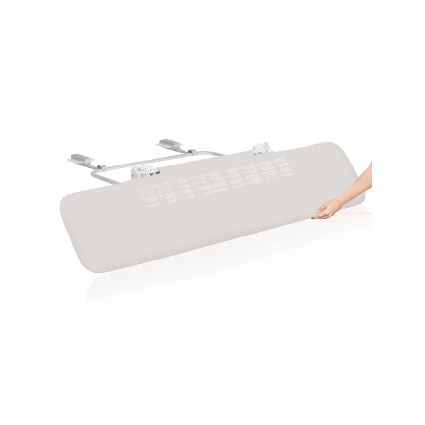 Lionelo - Barrera de seguridad para camas LORA XL gris