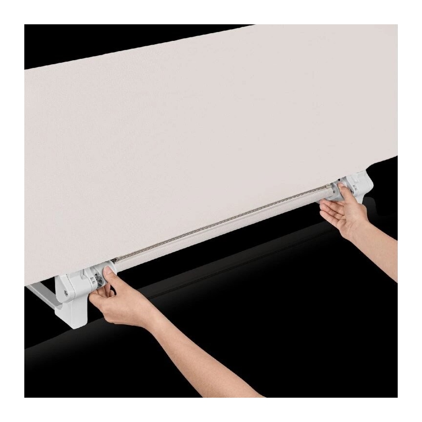 Lionelo - Barrera de seguridad para camas LORA XL gris