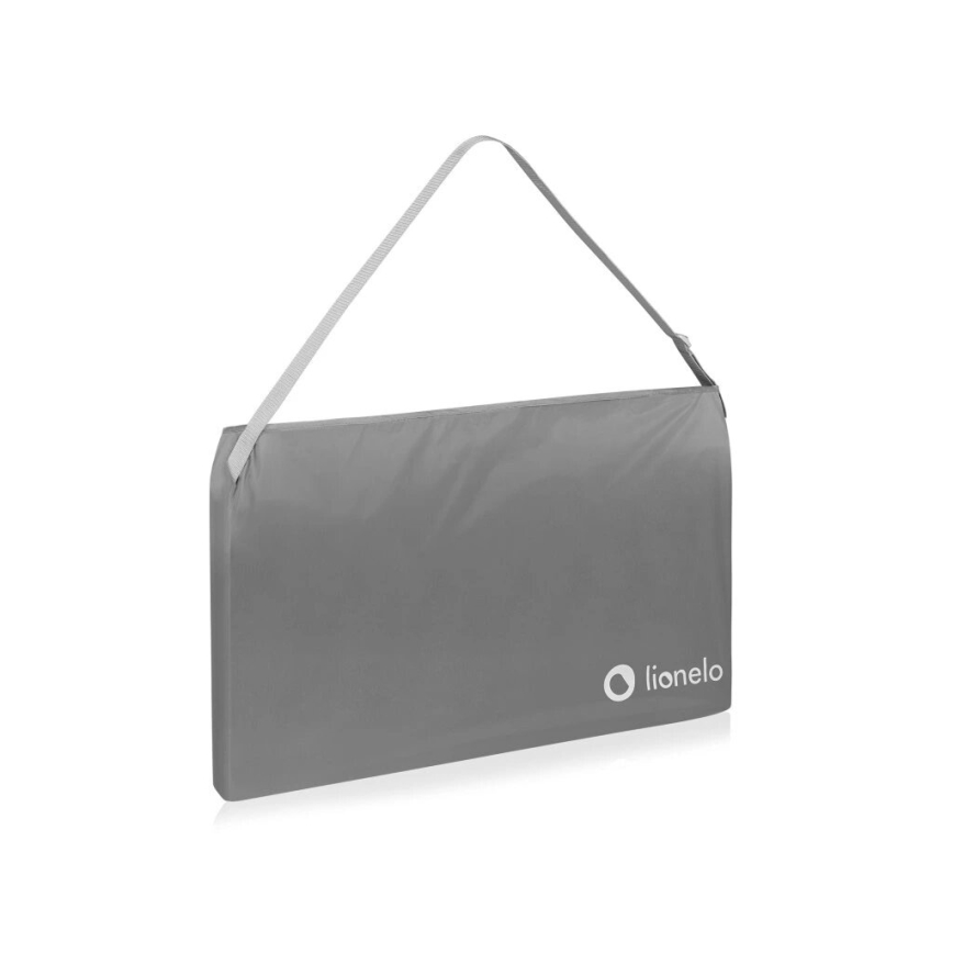 Lionelo - Barrera de seguridad para camas LORA XL gris