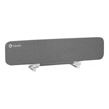 Lionelo - Barrera de seguridad para camas LORA XL gris oscuro