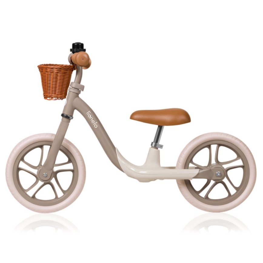 Lionelo - Bicicleta de empuje ALEX PLUS beige