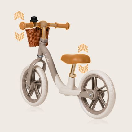 Lionelo - Bicicleta de empuje ALEX PLUS beige
