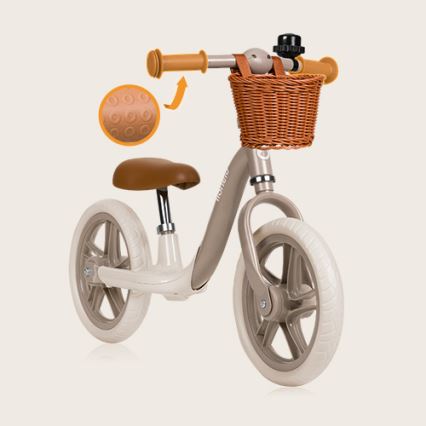 Lionelo - Bicicleta de empuje ALEX PLUS beige