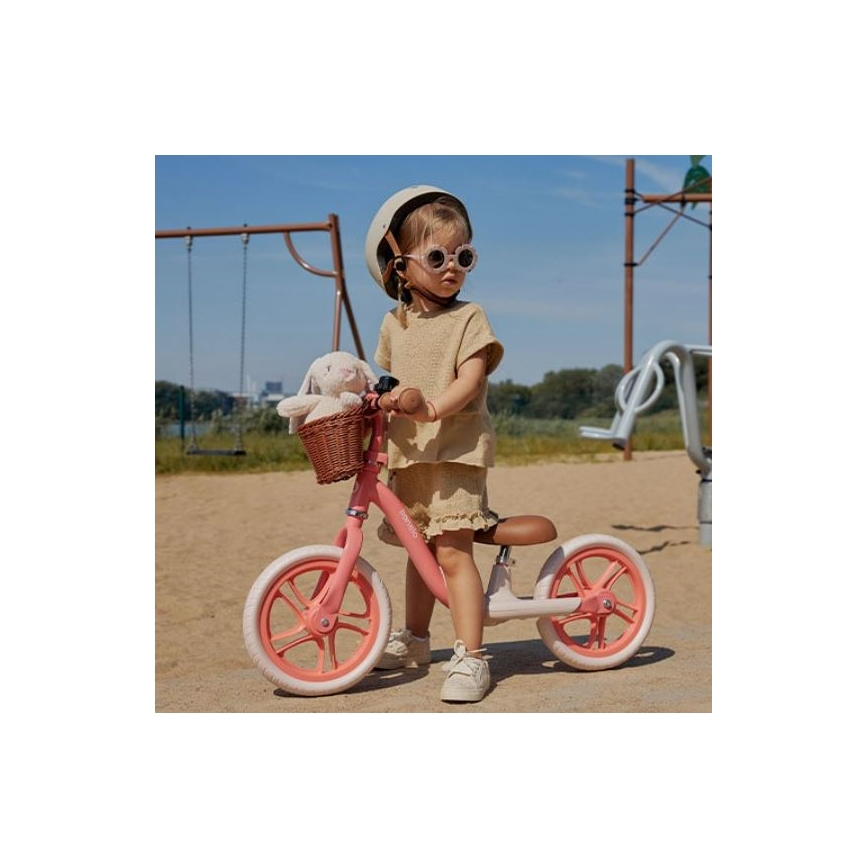 Lionelo - Bicicleta de empuje ALEX PLUS rosa