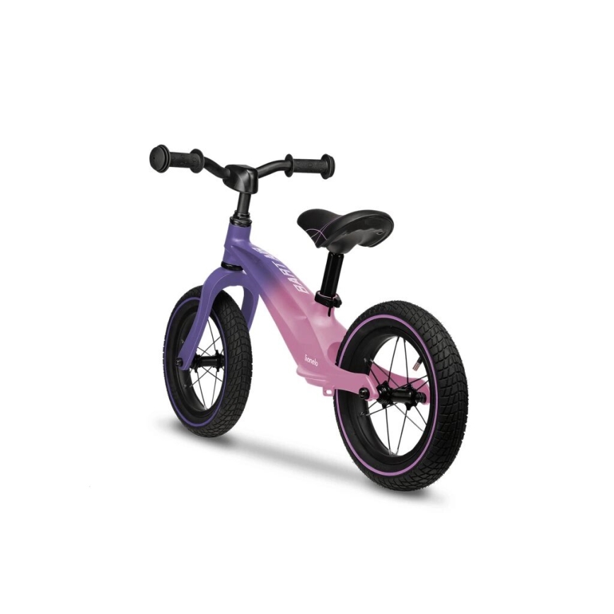Lionelo - Bicicleta de empuje BART AIR morado/rosa