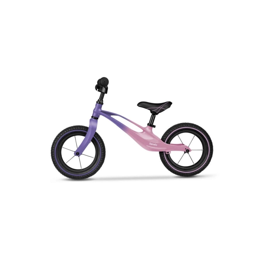 Lionelo - Bicicleta de empuje BART AIR morado/rosa