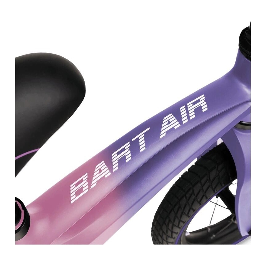 Lionelo - Bicicleta de empuje BART AIR morado/rosa
