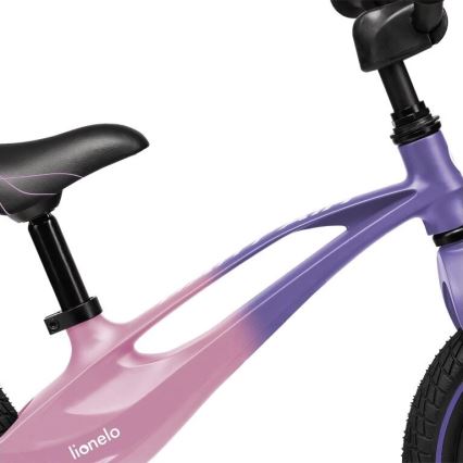 Lionelo - Bicicleta de empuje BART AIR morado/rosa