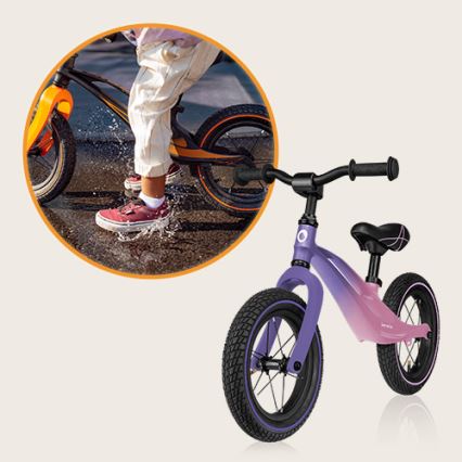 Lionelo - Bicicleta de empuje BART AIR morado/rosa