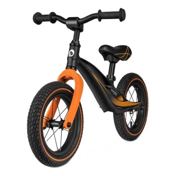 Lionelo - Bicicleta de empuje BART AIR negro/naranja