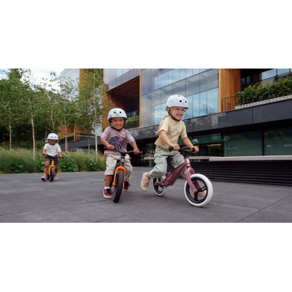 Lionelo - Bicicleta de empuje BART AIR negro/naranja