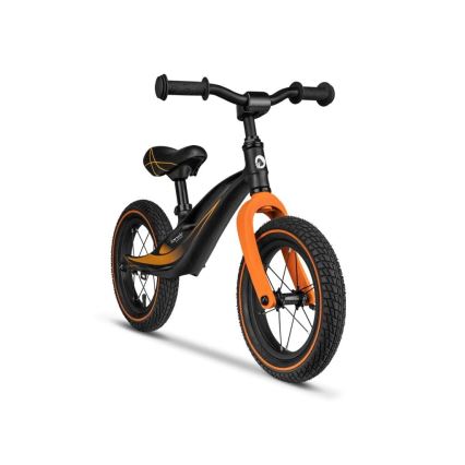 Lionelo - Bicicleta de empuje BART AIR negro/naranja