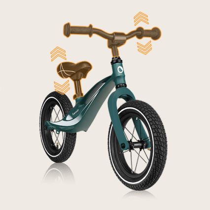 Lionelo - Bicicleta de empuje BART AIR verde