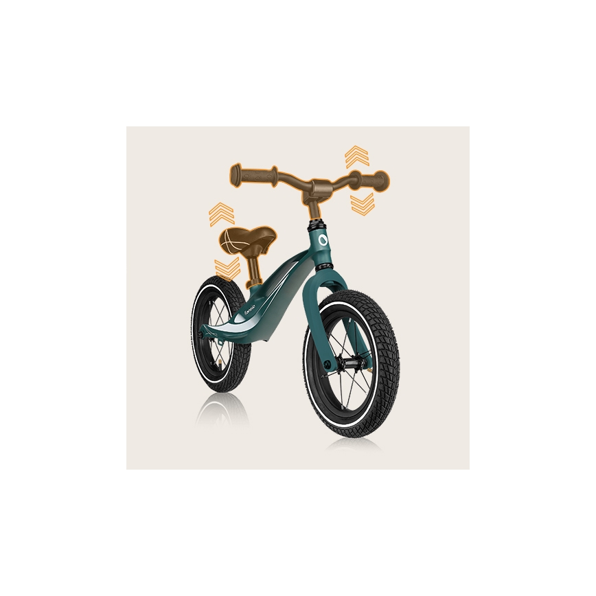 Lionelo - Bicicleta de empuje BART AIR verde