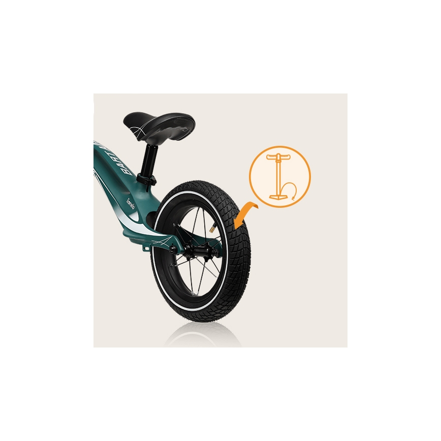 Lionelo - Bicicleta de empuje BART AIR verde