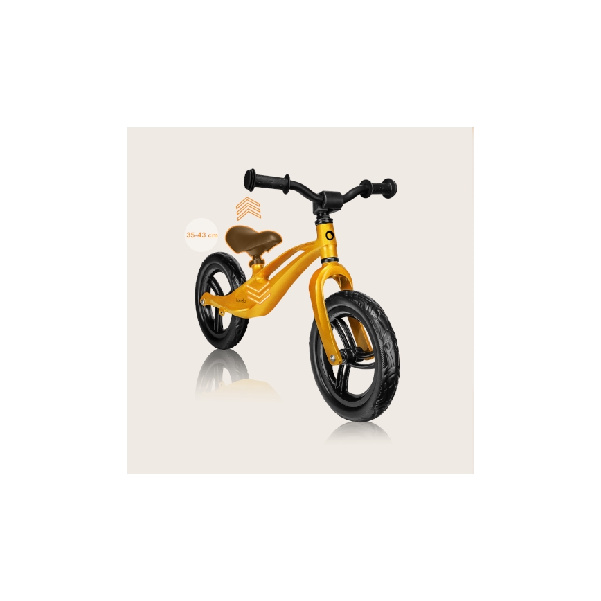Lionelo - Bicicleta de empuje BART amarillo