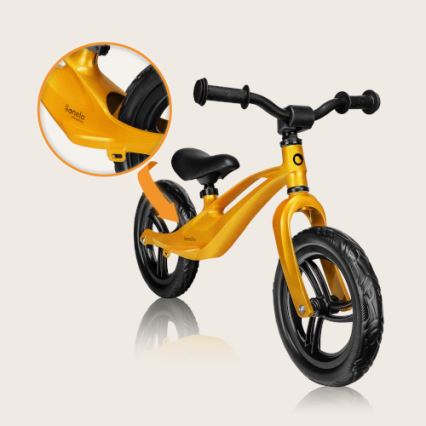 Lionelo - Bicicleta de empuje BART amarillo