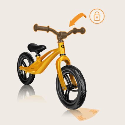 Lionelo - Bicicleta de empuje BART amarillo