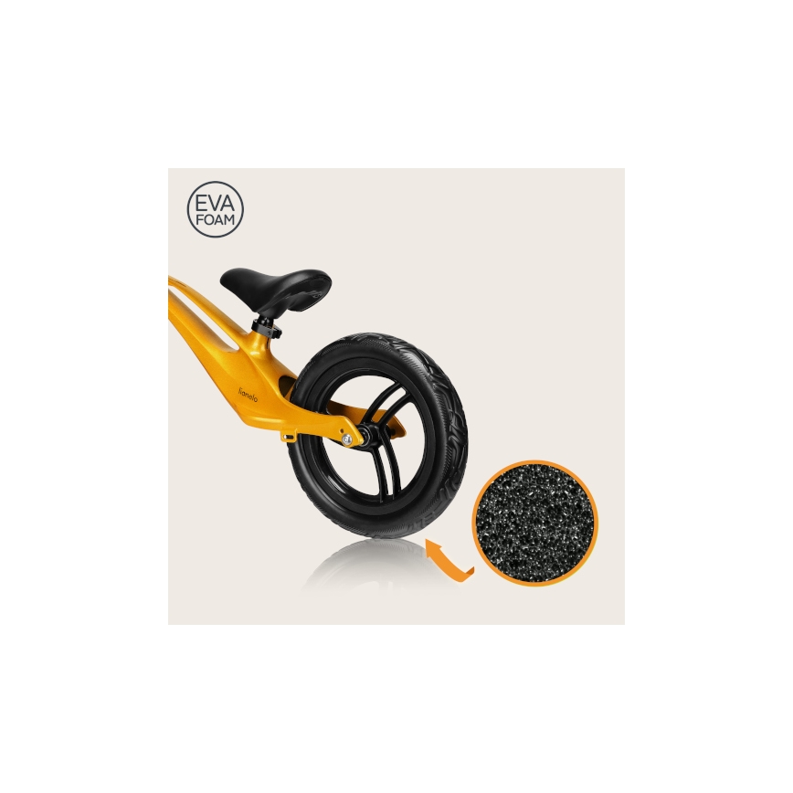 Lionelo - Bicicleta de empuje BART amarillo