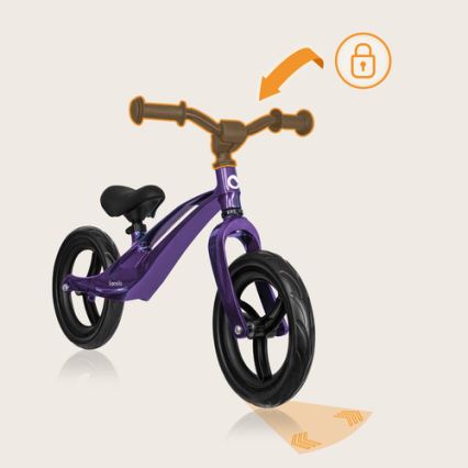 Lionelo - Bicicleta de empuje BART morado