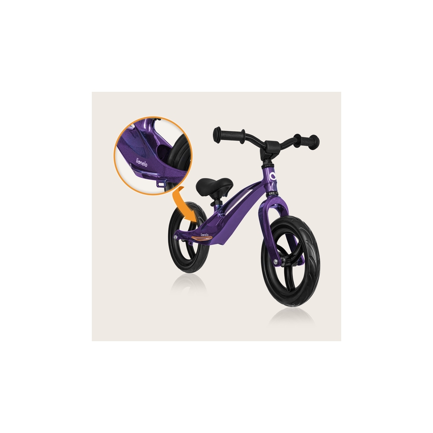 Lionelo - Bicicleta de empuje BART morado