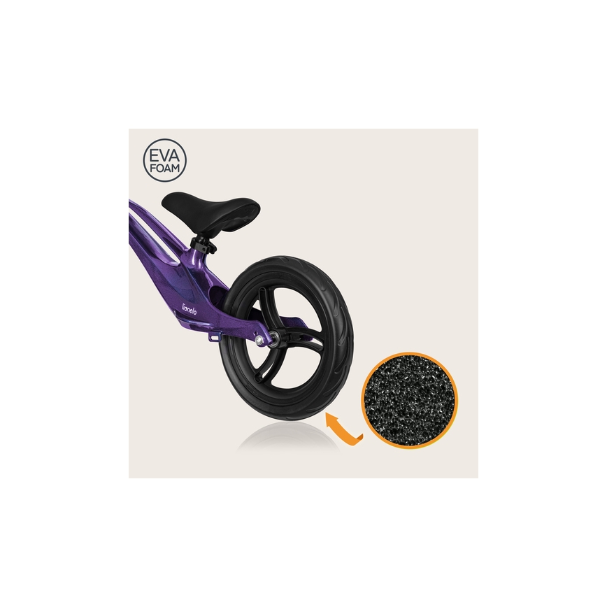 Lionelo - Bicicleta de empuje BART morado