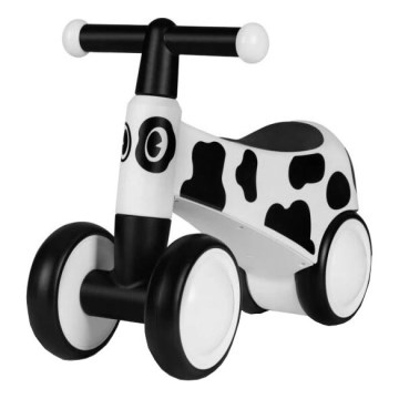Lionelo - Bicicleta de empuje SAMMY negro/blanco