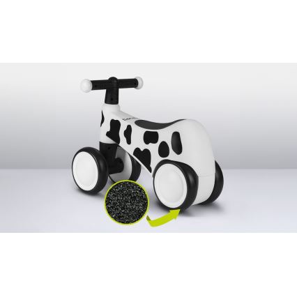 Lionelo - Bicicleta de empuje SAMMY negro/blanco