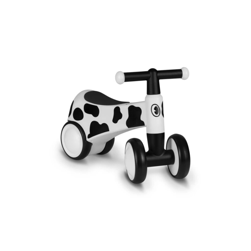 Lionelo - Bicicleta de empuje SAMMY negro/blanco
