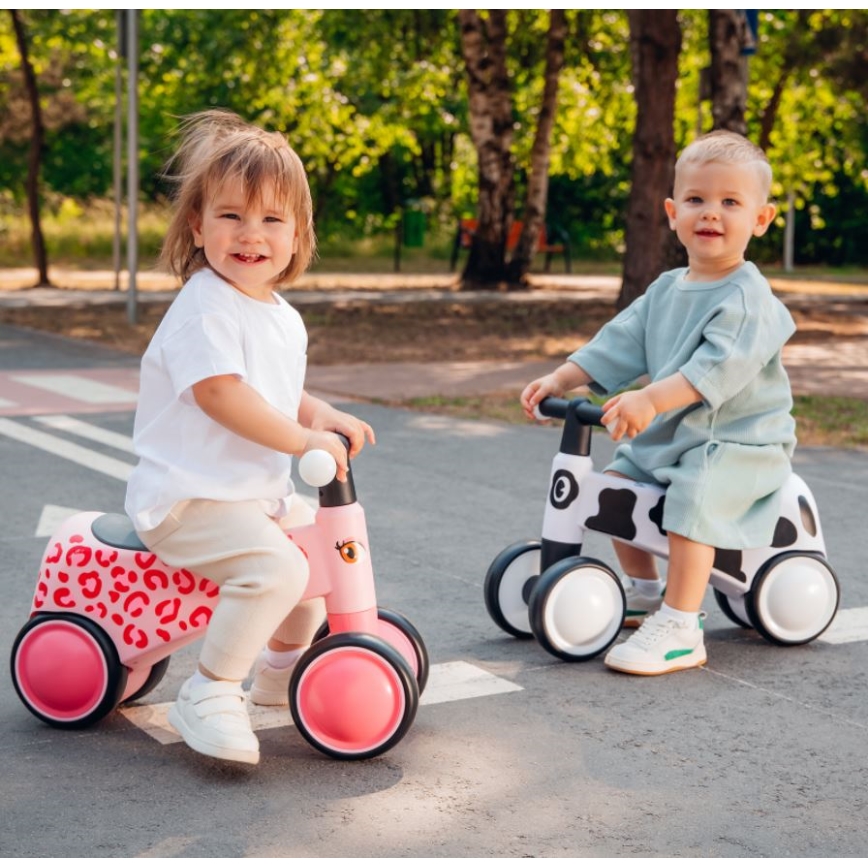 Lionelo - Bicicleta de empuje SAMMY rosa