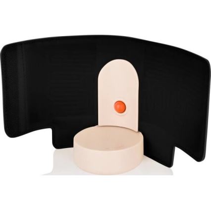 Lionelo - Calentador de biberones recargable THERMUP GO EVO 18W/5V negro/beige