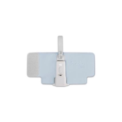 Lionelo - Calentador de biberones recargable THERMUP GO PLUS 10W/5V azul/gris
