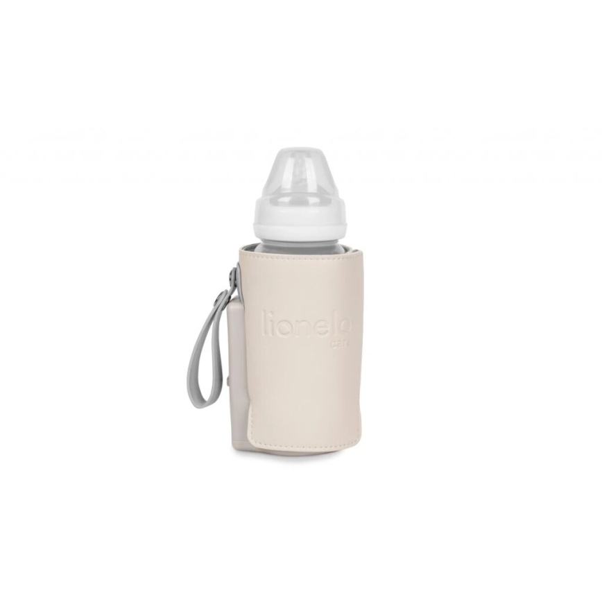 Lionelo - Calentador de biberones recargable THERMUP GO PLUS 10W/5V beige