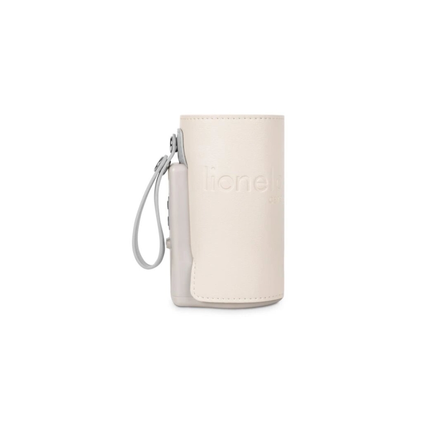 Lionelo - Calentador de biberones recargable THERMUP GO PLUS 10W/5V beige