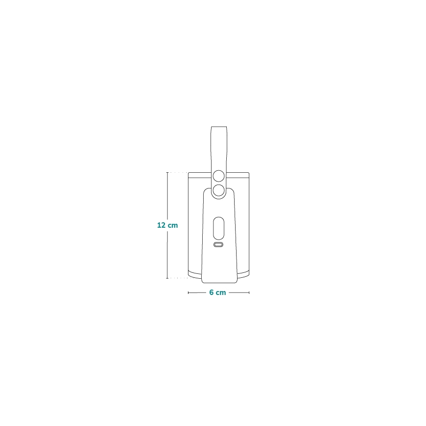 Lionelo - Calentador de biberones recargable THERMUP GO PLUS 10W/5V beige